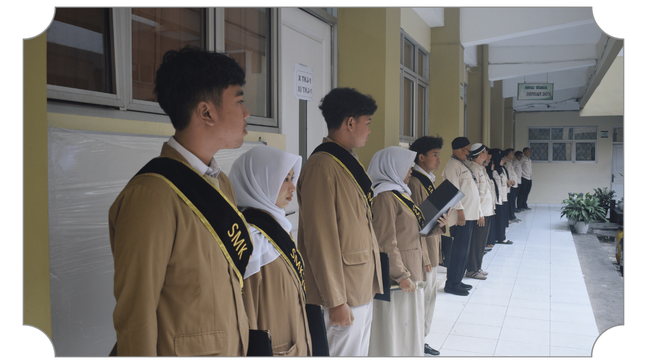 Upacara Bendera Pembukaan tahun pelajaran 2026-2027. Selamat datang para murid baru. 