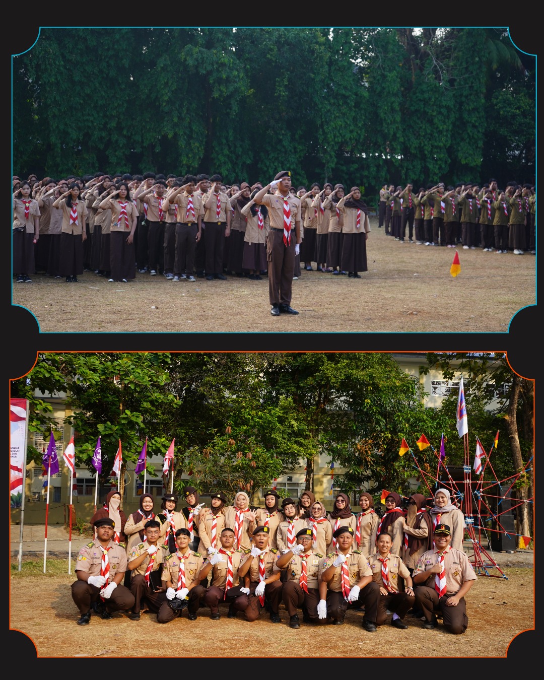 Upacara Hari Pramuka ke-65. Jumat 14 Agustus 2026. Berlokasi di Lapangan Komplek Polri Ragunan